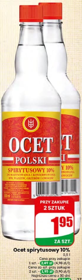 ocet spirytusowy 10%