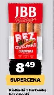 kiełbaski z karkówką bez osłonki