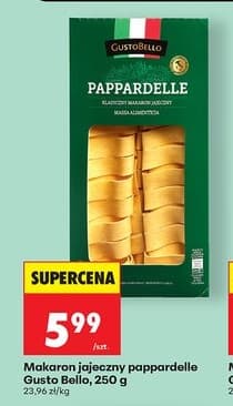 makaron jajeczny pappardelle