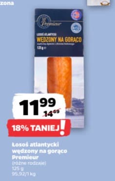 łosoś atlantycki wędzony na gorąco