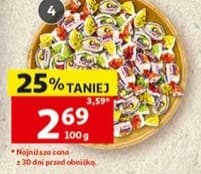 cukierki Tyci lub pudrowe musujące