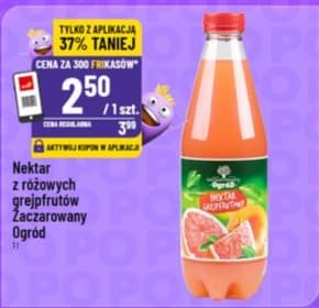 nektar z różowych grejpfrutów