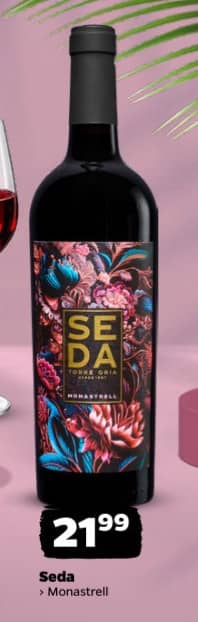 Seda wino czerwone Monastrell 750ml