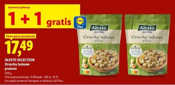 orzechy laskowe prażone