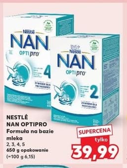 formuła na bazie mleka etap 2, 3, 4