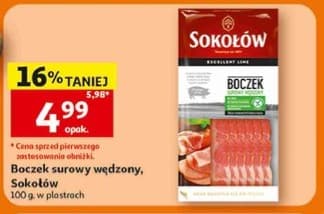 boczek surowy wędzony