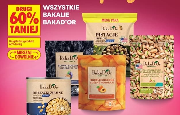 wszystkie bakalie