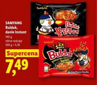 danie instant Buldak