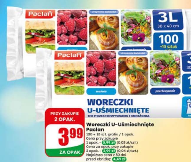 woreczki U-Uśmiechnięte
