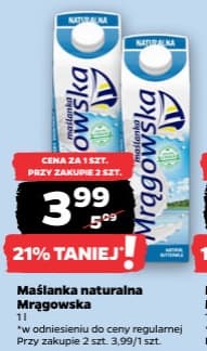 maślanka naturalna
