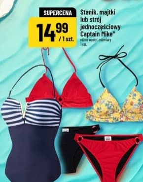 stanik, majtki lub strój jednoczęściowy