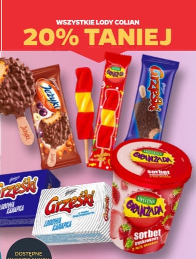 Wszystkie lody Colian