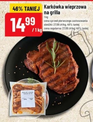 karkówka wieprzowa na grilla
