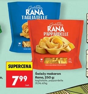 świeży makaron