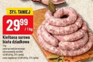 kiełbasa surowa biała dziadkowa