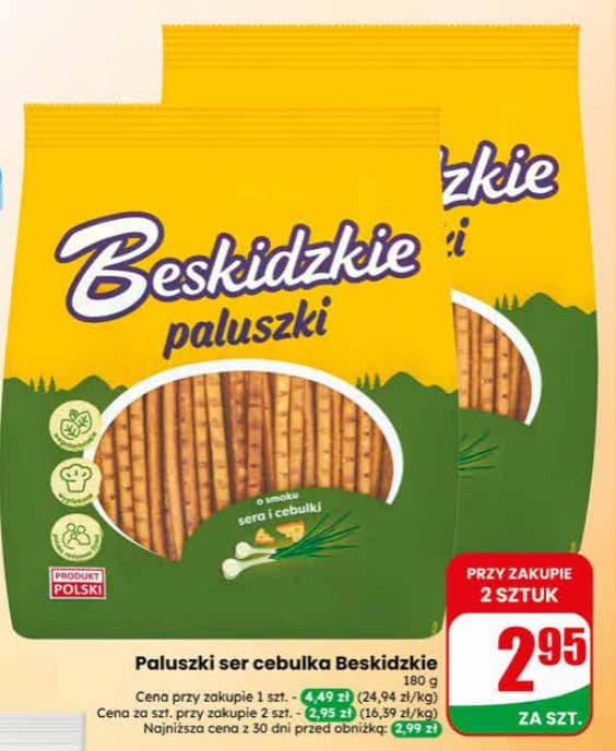 paluszki ser cebulka
