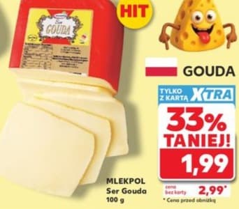 ser żółty gouda