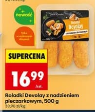 roladki devolay z nadzieniem pieczarkowym