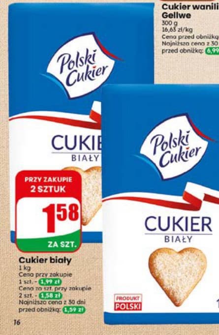 cukier biały