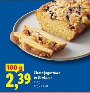 ciasto jogurtowe ze śliwkami