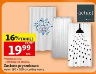 zasłona prysznicowa