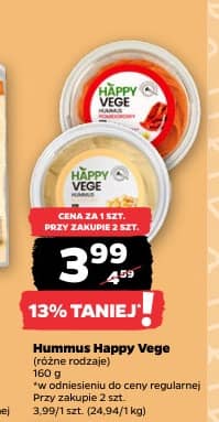 Happy Vege hummus 160g