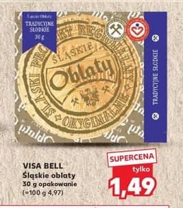 Visa Bell śląskie oblaty 30g