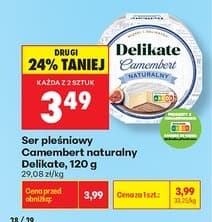 ser pleśniowy camembert naturalny