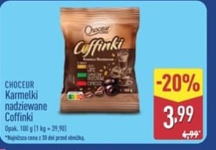 karmelki nadziewane coffinki