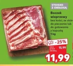 boczek wieprzowy bez kości