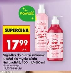 mgiełka do ciała i włosów lub żel do mycia ciała