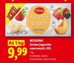 zestaw jogurtów owocowych XXL