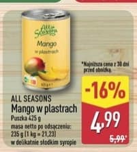 mango w plastrach