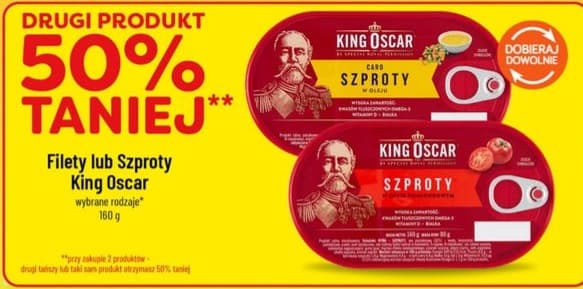 filety lub szproty