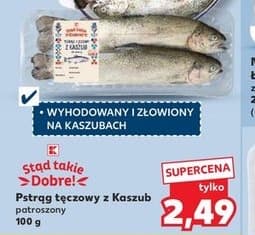pstrąg tęczowy patroszony