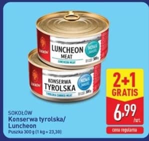 Sokołów konserwa tyrolska/luncheon 300g