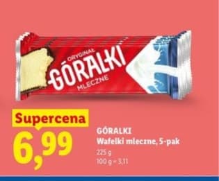 wafelki mleczne