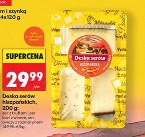 deska serów hiszpańskich