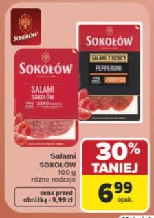 Sokołów salami 100g