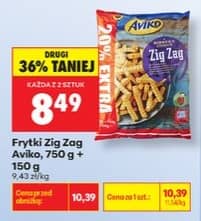 Aviko frytki zig zag 750g + 150g