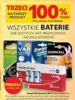 wszystkie baterie