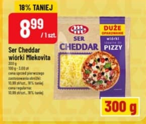 ser Cheddar wiórki