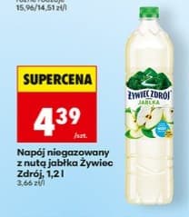 napój niegazowany z nutą jabłka