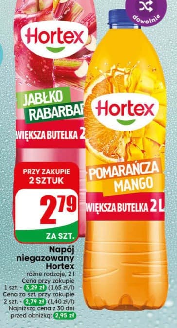napój niegazowany
