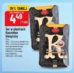 ser w plastrach Kasztelan klasyczny