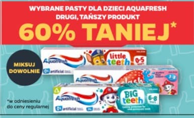 pasty do zębów dla dzieci