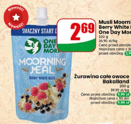 musli Moorning Meal Berry White Bliss