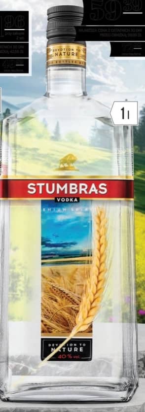Stumbras wódka 1l