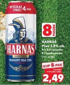 Harnaś piwo jasne 0.5l