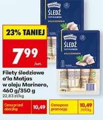 filety śledziowe a'la matjas w oleju